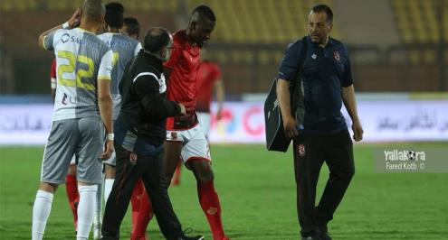 أجايي يثير قلق الأهلي قبل مواجهة الترجي بسبب الخلفية